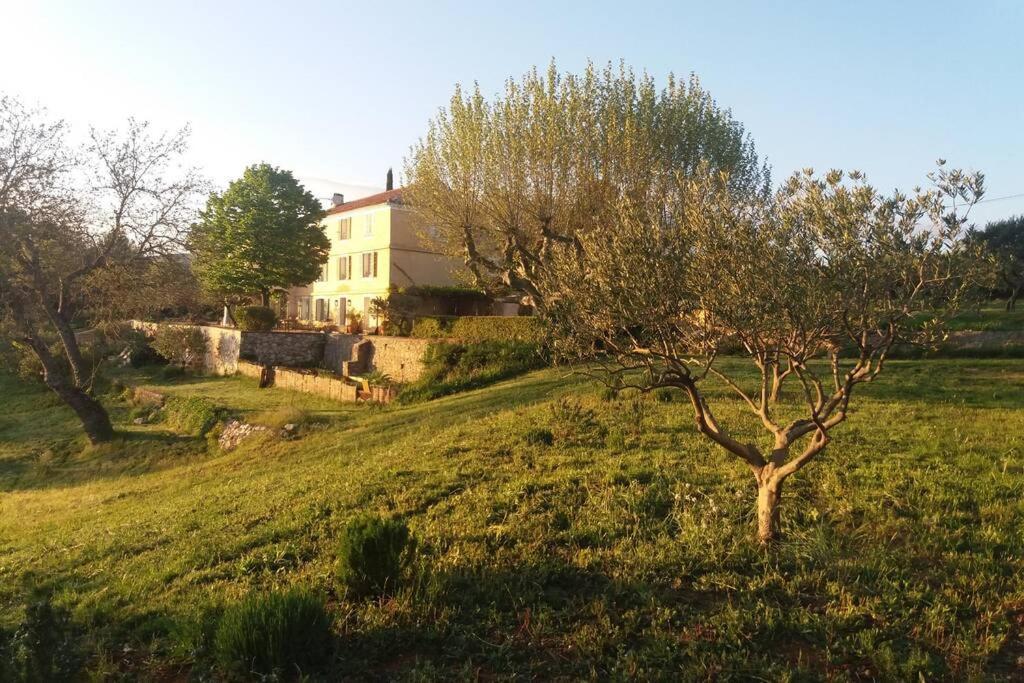 Bastide Au Milieu Des Vignes Et Des Oliviers Aups Villa Екстериор снимка