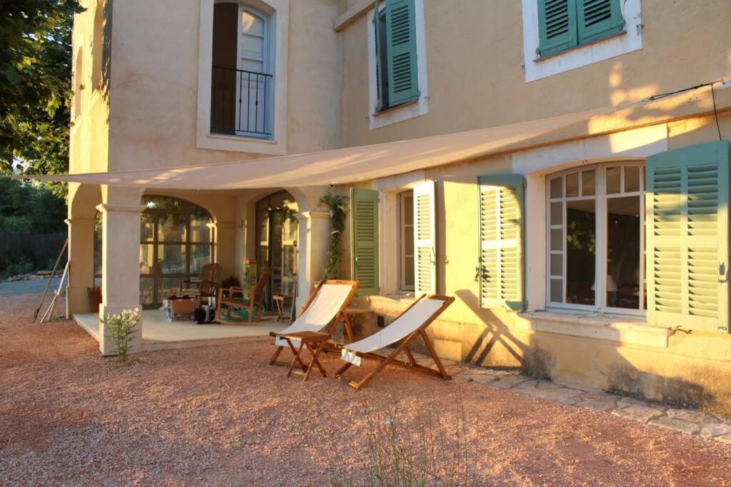Bastide Au Milieu Des Vignes Et Des Oliviers Aups Villa Екстериор снимка