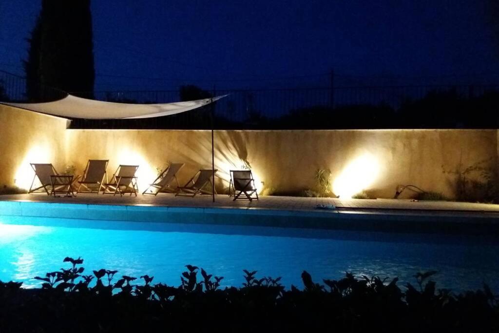 Bastide Au Milieu Des Vignes Et Des Oliviers Aups Villa Екстериор снимка