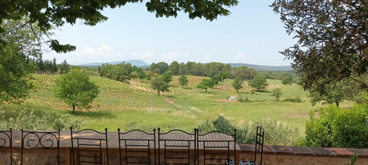 Bastide Au Milieu Des Vignes Et Des Oliviers Aups Villa Екстериор снимка